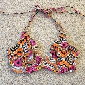 EUC Miss Mandalay London Ibiza Halter Bikini Top